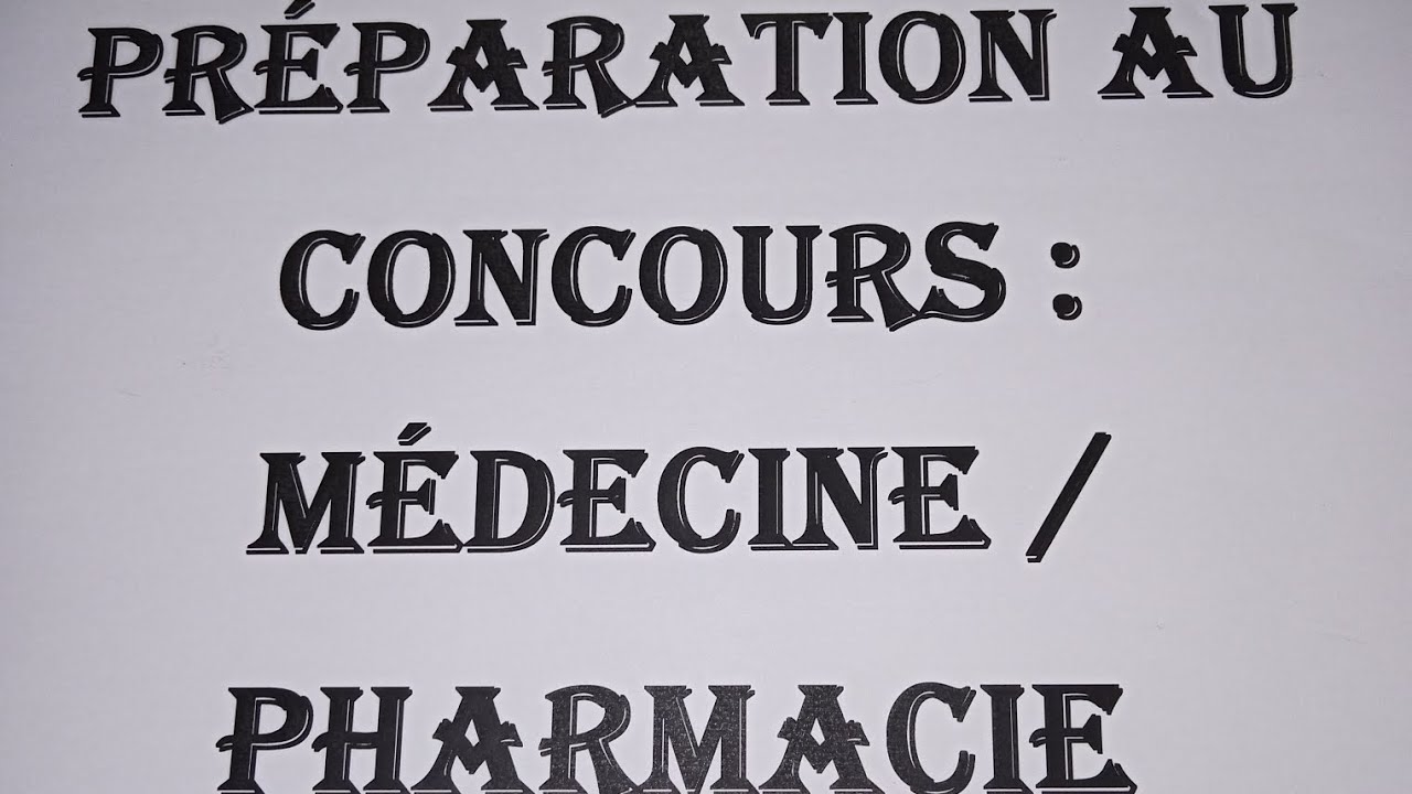 concours blanc médecine 2