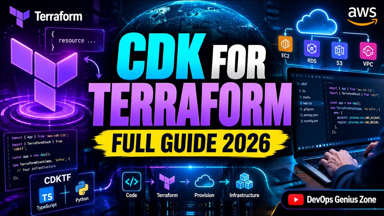 CDK for Terraform — Full Guide for DevOps Engineers (2026) - YouTube
