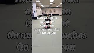How to defend against a mounted opponent throwing strikes #selfdefense #btt #oregon #mma