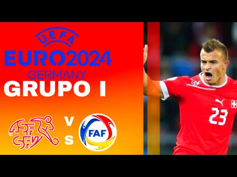 Suiza 3-0 Andorra en vivo Clasificación Eurocopa