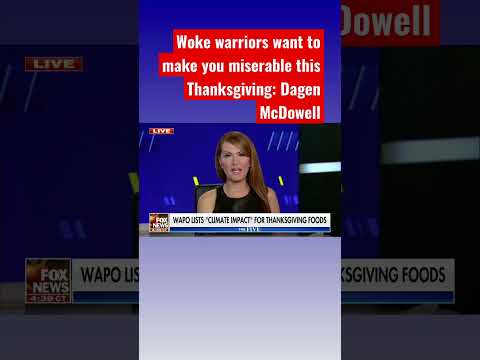 Woke warriors want to rename thanksgiving: dagen mcdowell #shorts