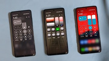 Top 3 Control Center Special MiUi 13 Themes