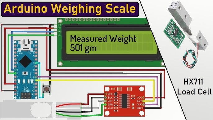 Ardest A/D Converter Weighing Sensor HX711 Balance Module for Load Cell MCU  AVR Arduino