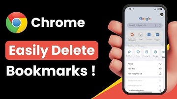 How to Delete Bookmarks on Google Chrome !