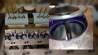 SBF cylinder head's 414 cubic inch pro street build.. modified Pro comp / pro Max head's