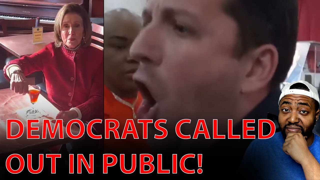 Nancy Pelosi CONFRONTED While Having Happy Hour Drink As Democrats THROW Out Ukraine Activists!