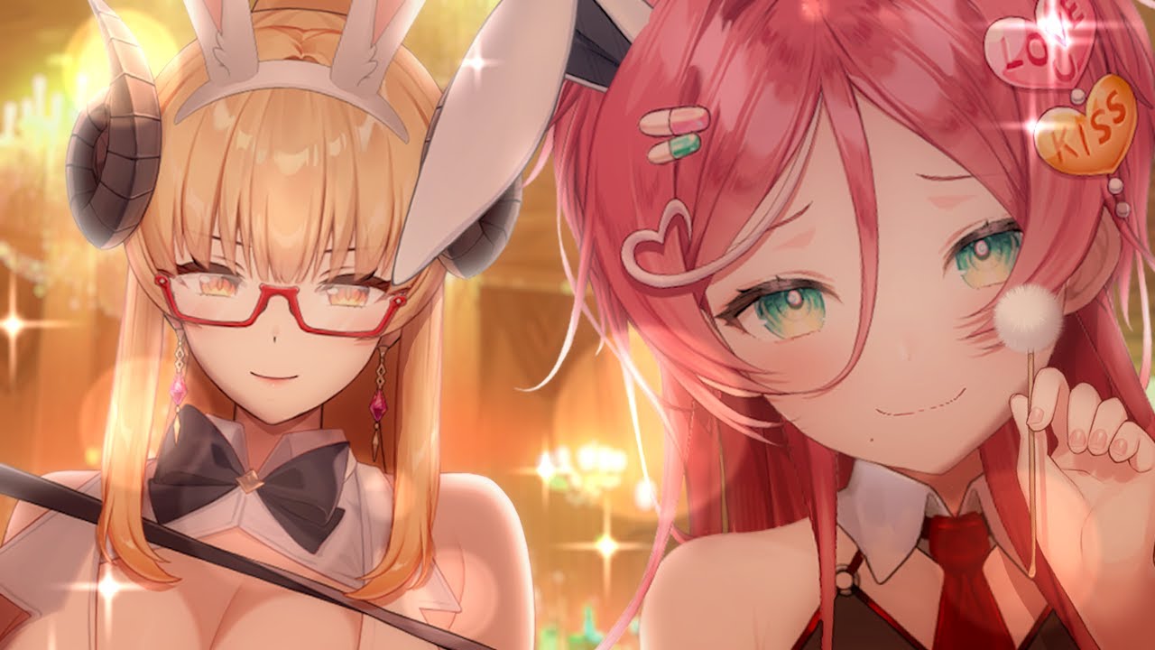 『ASMR | KU100 + Headrec XLR 』VIP Only ♡ Bunny Girls Spoil You Rotten  ʚ ♡ ɞ『 ft. @tanetenshiASMR   』