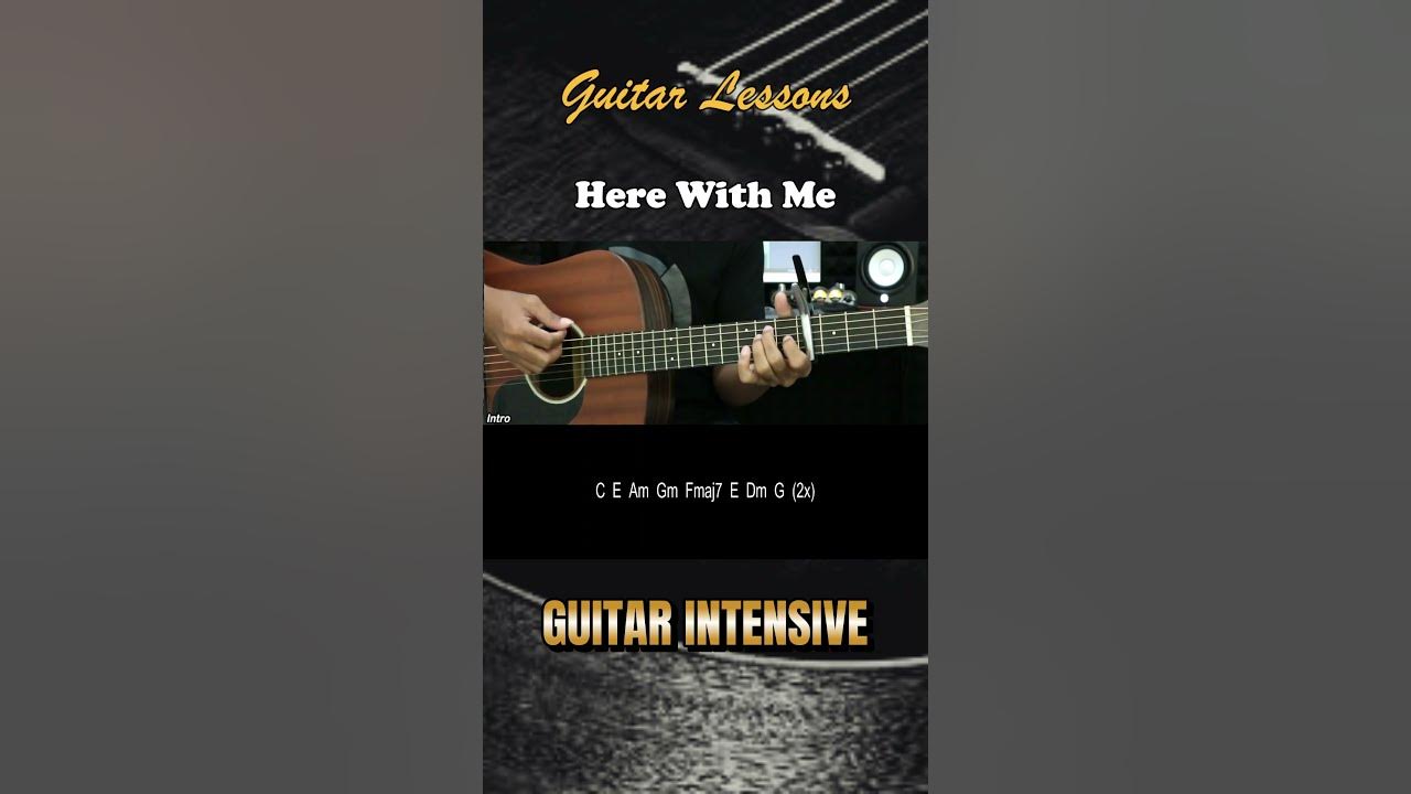 how to play here with me d4vd on electric guitar｜TikTok Search