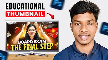 How To Make Thumbnail Like PW (Photoshop Tutorial 2025) | How To Make Viral Thumbnail