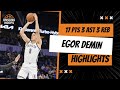 Egor Demin 17 PTS vs Bucks (12/14/25) | Nets vs Bucks Highlights