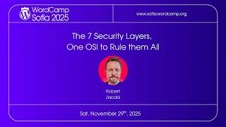 The 7 Security Layers, One OSI to Rule them All