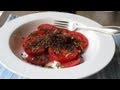 Tomato & "Dirt" Salad - Fresh Tomatoes with Crispy Rye Crumbs