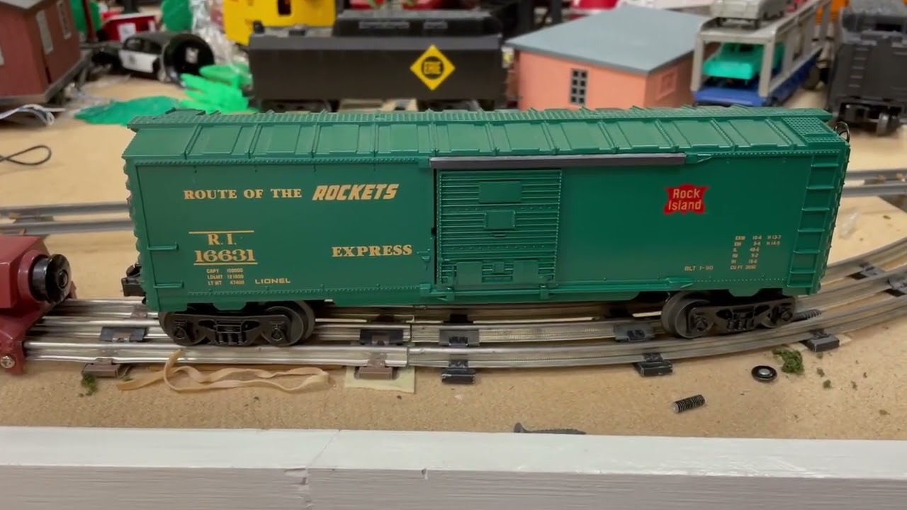 Lionel Steam Railsounds Boxcar