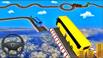 Impossible Bus Jumping: Racing Stunts Drive - Impossible Sunt Racing - Best Android Gameplay 2020