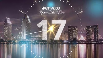 Silver New Year Countdown 2019 | After Effects Project Files - Videohive template