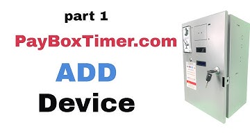Add a device to payboxtimer and start processing credit card payments from master card and visa.