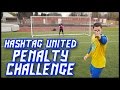 Hashtag united penalty challenge