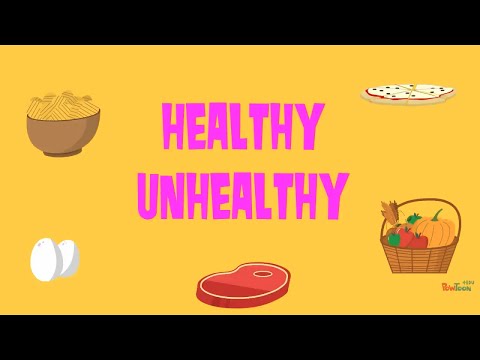 Healthy Unhealthy Food Quiz