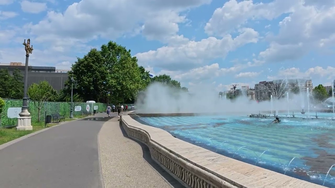 Bucharest’s Famous Fountains.