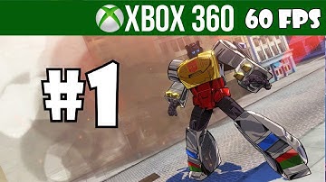 Transformers Devastation Xbox 360 60FPS EARLY Walkthrough Part 1 Let