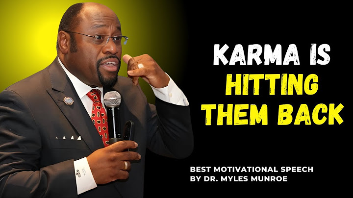 When Karma Hits Back: God’s Hand in Justice||#ChristianMotivation, #MylesMunroeTeachings, #peace