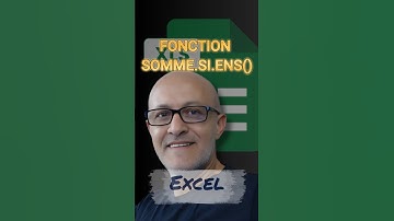 Excel Function SUMIFS