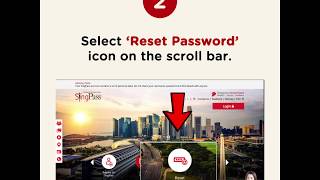 How to reset your SingPass password!