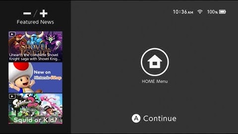 Nintendo Switch UI Tour! (Dashboard Walkthrough)