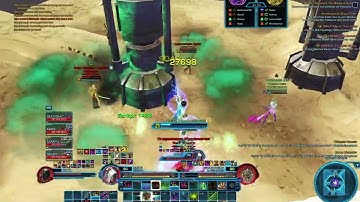 SWTOR Infiltration Shadow Arena PvP: Lowslashing Focus Target