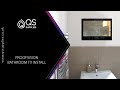 Proofvision bathroom tv install