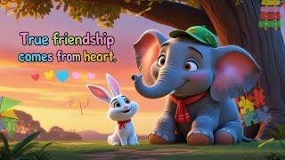 The Brave Friends: Ellie the Elephant & Ricky the Rabbit | Moral Story for Kids | Mastinest Toons