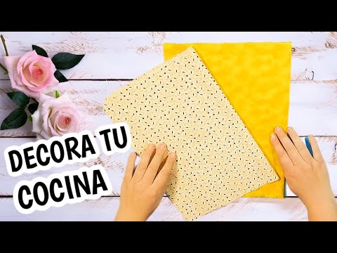 Manualidades para decorar la cocina | fácil de hacer y puedes vender