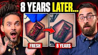 Your Tattoo Won't Look Like This Forever