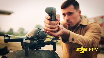 DJI FPV MOTION CONTROLLER for Beginners? - Quick Flight Demonstration