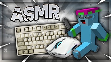 [240 FPS Smooth Render]  Keyboard + Mouse Sounds ASMR w/lofi  | Hypixel Bedwars