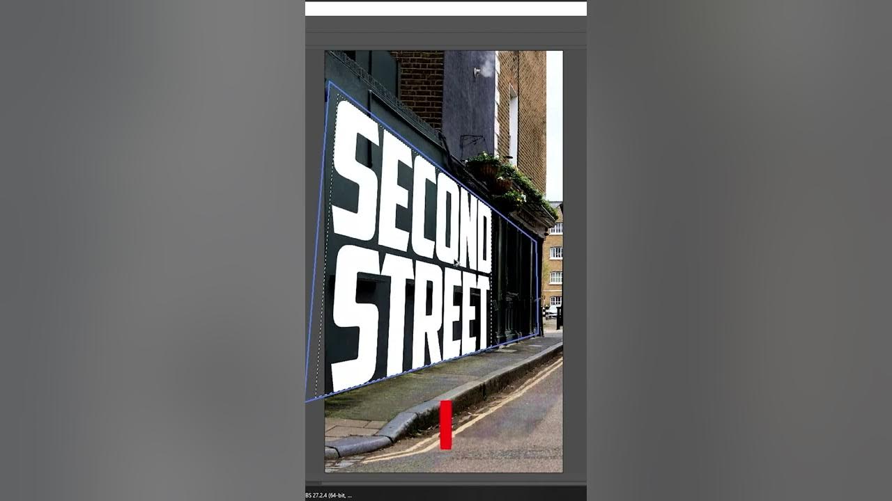 Realistic Perspective Text - Photoshop Tutorial