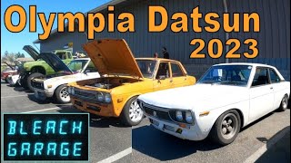 Olympia DATSUN car show BBQ | 2023 | Bluebird 620 B210 240Z 510 280Z 521 411 350Z Fairlady Z