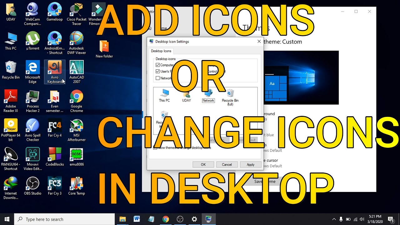 How To Add This Pc Icon To Your Desktop On Windows 11 Youtube - Vrogue