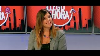 Laura Chica en &#39;Llegó la Hora&#39; con Roberto Lopez