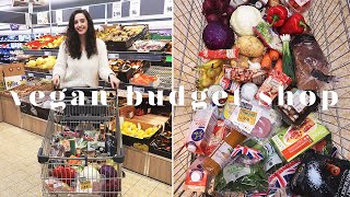 £14 VEGAN WEEKLY BUDGET GROCERY SHOP AT LIDL 💰