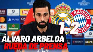 REAL MADRID 1-2 BAYERN I Rueda de prensa Arbeloa, ida cuartos CHAMPIONS EN DIRECTO I MARCA