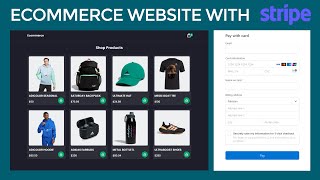 Ecommerce Website With Stripe Payment Using HTML CSS JavaScript And Node JS Express