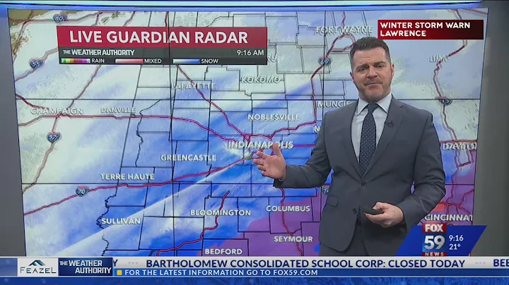 Indiana winter storm forecast