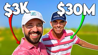 $3k Golfer vs $30 Million Tour Pro! Me vs Billy Horschel