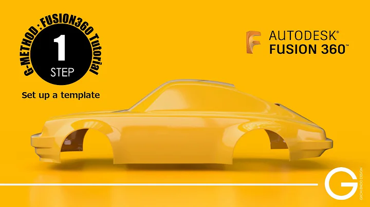 【Fusion360 Car Modeling Tutorial 】Vol.05 Porsche shape！