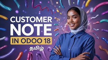 How to Add Customer Note in Odoo 18 POS | Odoo 18 POS Tutorials Tamil (தமிழ்)