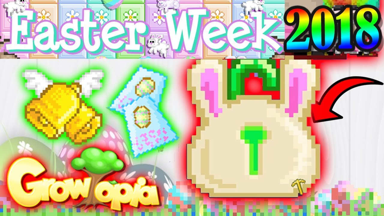 Growtopia | Easter 2018! NEW ITEMS/EVENT!