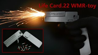 Life card.22 WMR-DIY-Upcycled Chinese-made toy guns-生命之卡