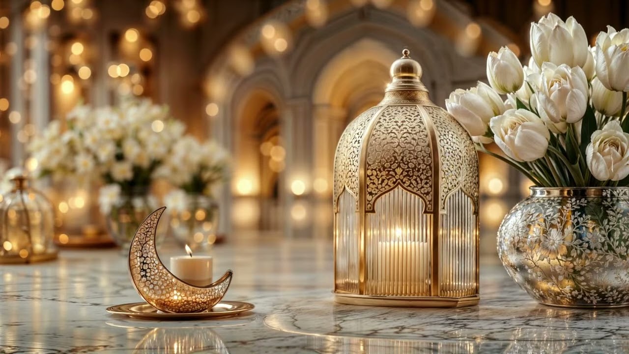 Ramadan Screensaver | Elegant Islamic Ambience خلفية رمضان كريم 2026 🌙 شاشة رمضان Tv art