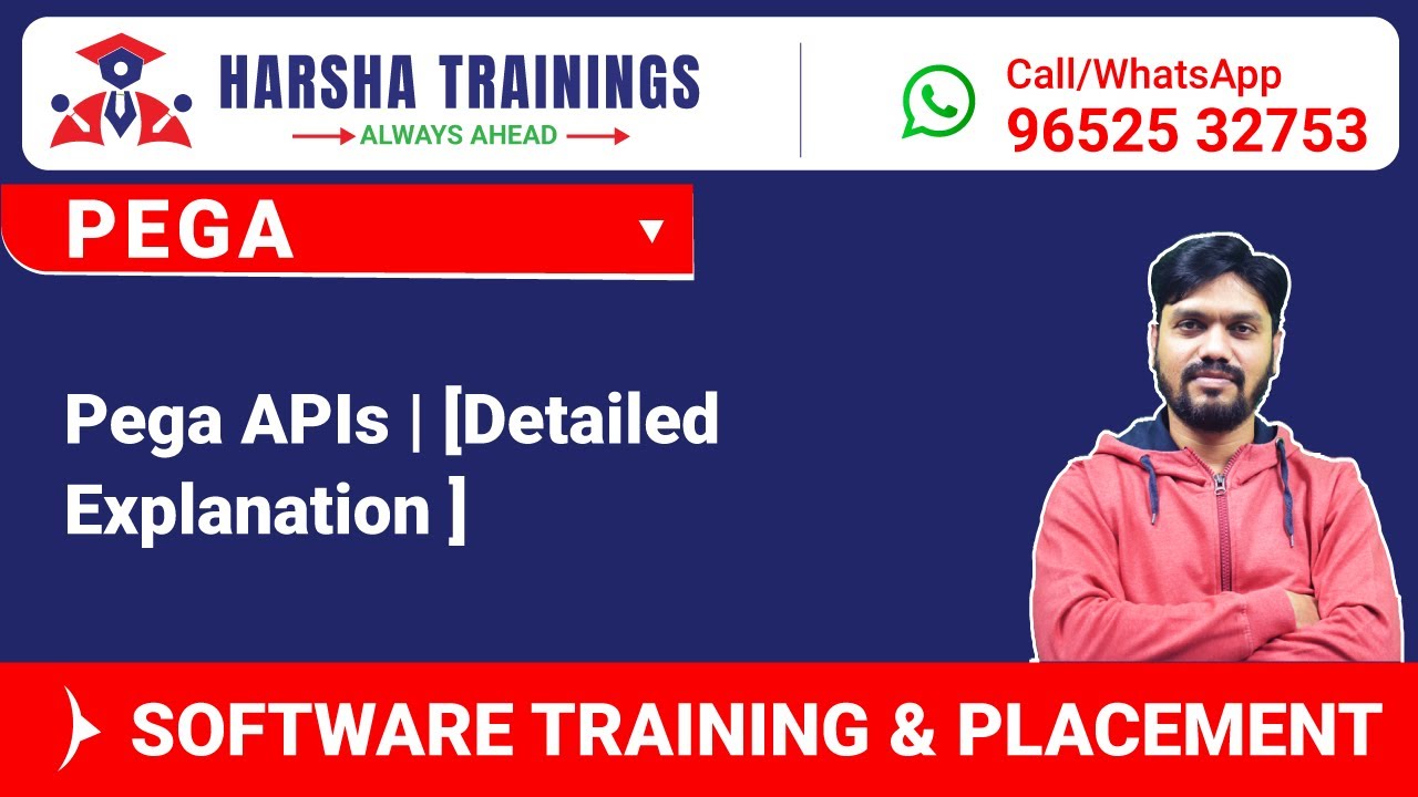 #Pega Videos | Pega APIs  | [Detailed Explanation ]For Training Call/Whatsapp +919652532753